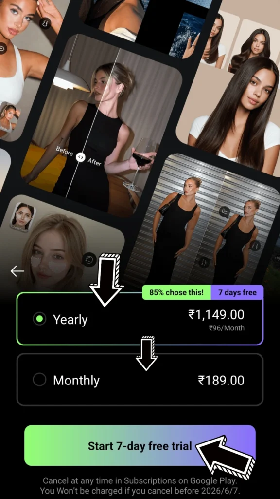Epik AI App Premium Plan Detail
