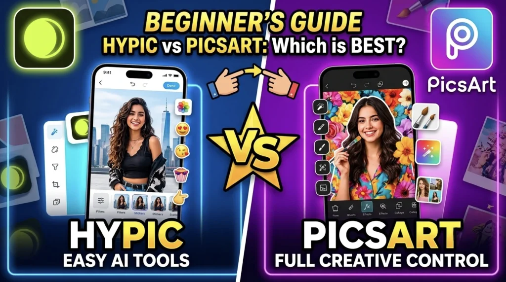 Hypic Vs PicArts Comparison for Beginners